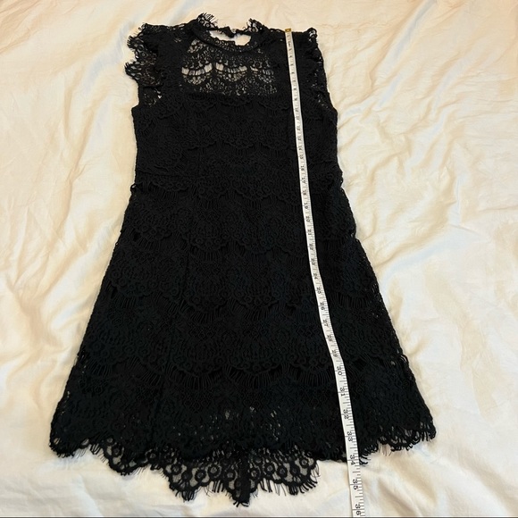 Free People Intimately NWT Daydream Lace Open Back Mini Dress - Picture 9 of 11